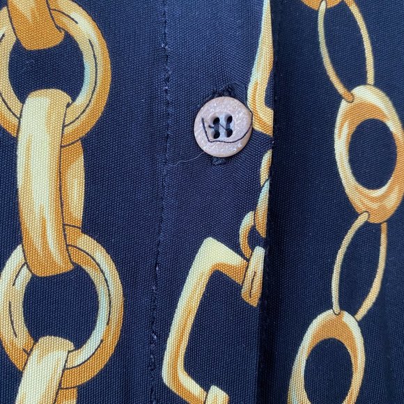 DOLCE & GABBANA Black Link Blouse - Picture 4 of 6